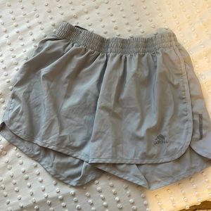 Grey athletic shorts